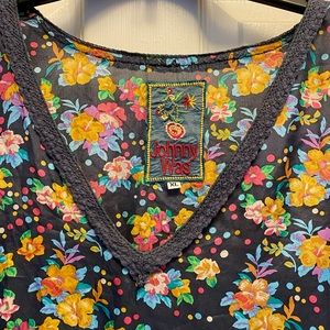 Johnny Was silk dress